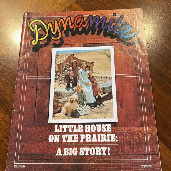 DYNAMITE MAGAZINE - LITTLE HOUSE ON THE PRAIRIE ISSUE - 1975 - Picture 8 of 9